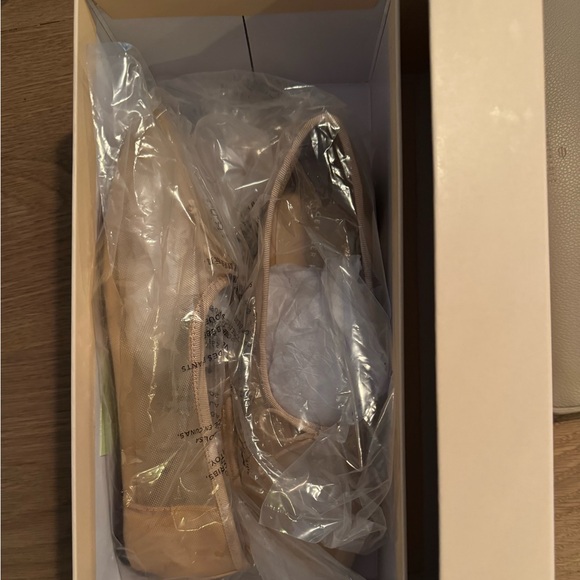 Loeffler Randall Caramel Mesh Landon Flats - Picture 2 of 9